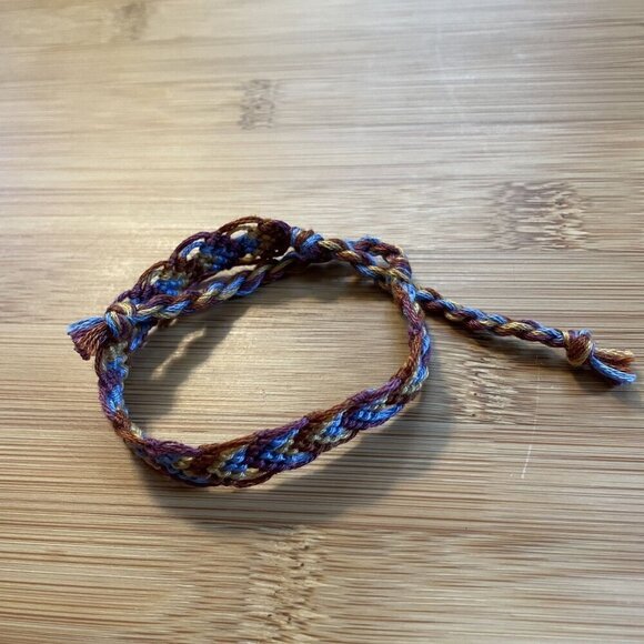 Handmade Jewelry - Reagan Bracelet, anklet, trendy, comfortable, tie, embroidery thread, woven, gif